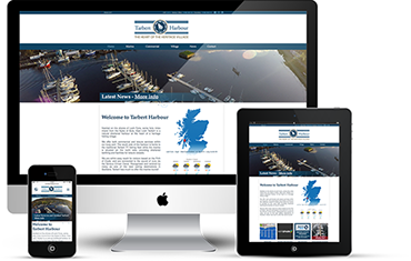 Tarbert Harbour Website Design - By Wright Designer